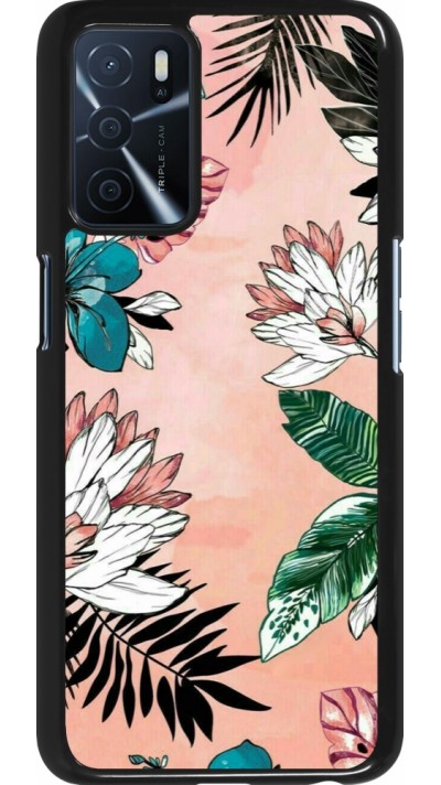 OPPO A16s Case Hülle - Flowers Artprint