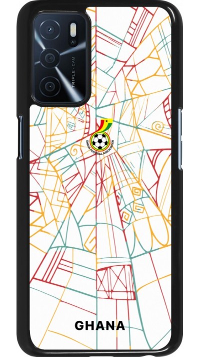 Coque OPPO A16s - Maillot de football Ghana 2026 personnalisable