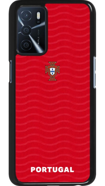 Coque OPPO A16s - Maillot de football Portugal 2026 personnalisable