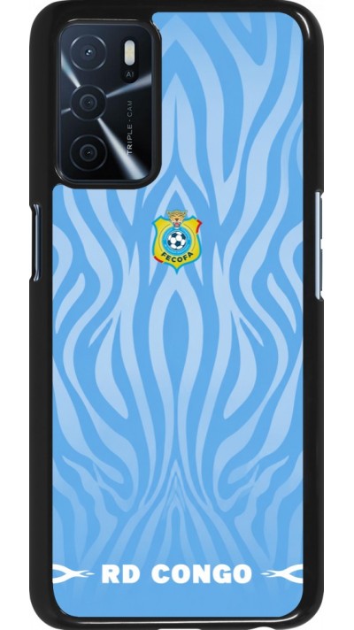 Coque OPPO A16s - Maillot de football RD Congo 2026 personnalisable