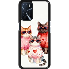 Coque OPPO A16s - Saint Valentines Day 26 Cat Love