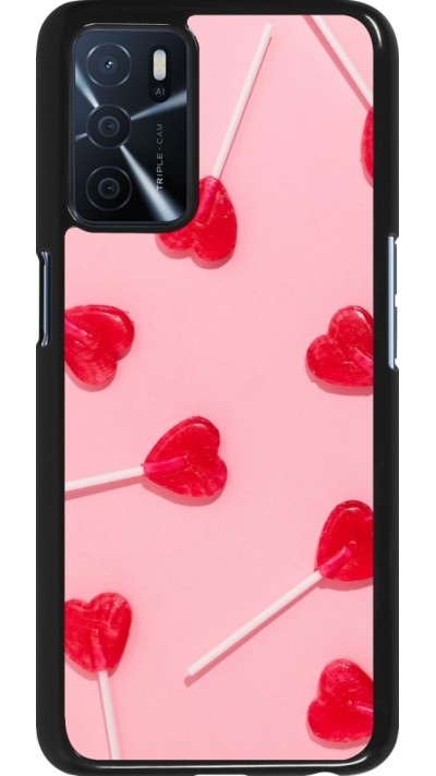 OPPO A16s Case Hülle - Saint Valentines Day 26 Lollipop