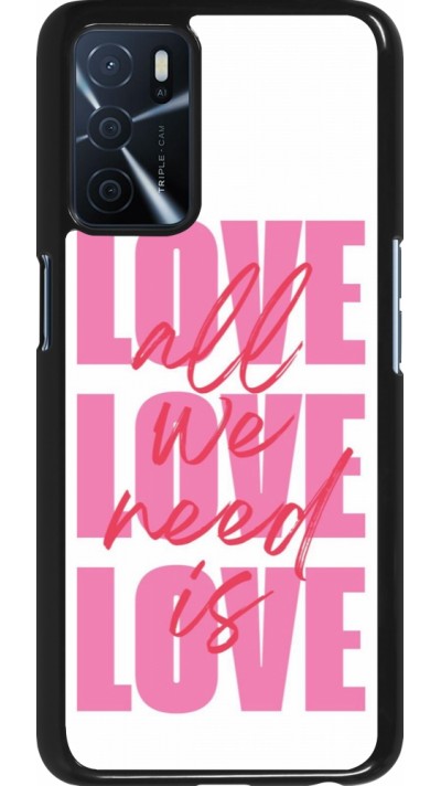 OPPO A16s Case Hülle - Saint Valentines Day 26 Love all we need is
