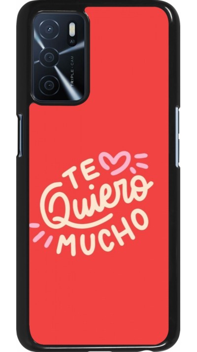 OPPO A16s Case Hülle - Saint Valentines Day 26 Te quiero mucho