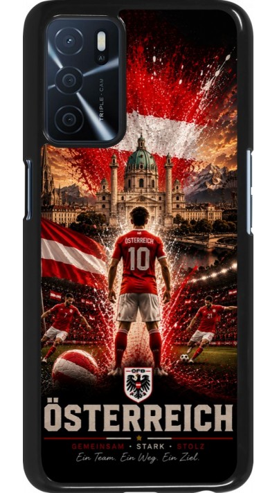 Coque OPPO A16s - Football Autriche splash 2026