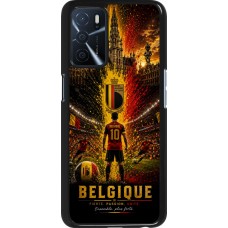 Coque OPPO A16s - Football Belgique splash 2026
