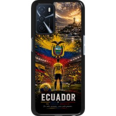 Coque OPPO A16s - Football Équateur splash 2026