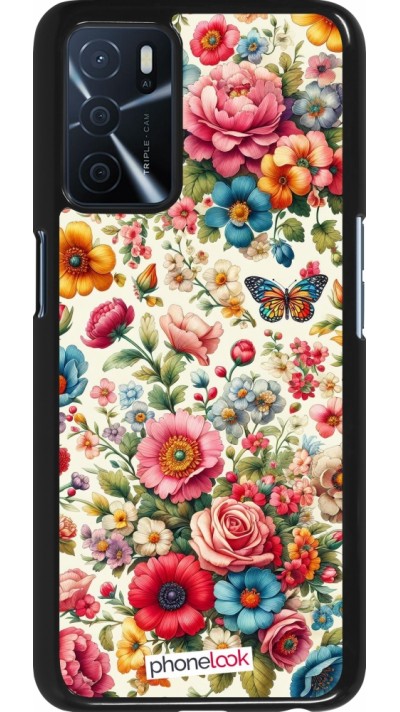 Coque OPPO A16s - Spring 25 printemps fleuri