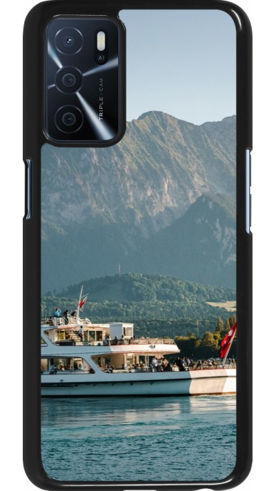 Coque OPPO A16s - Fête Nationale Suisse Bateau Leman