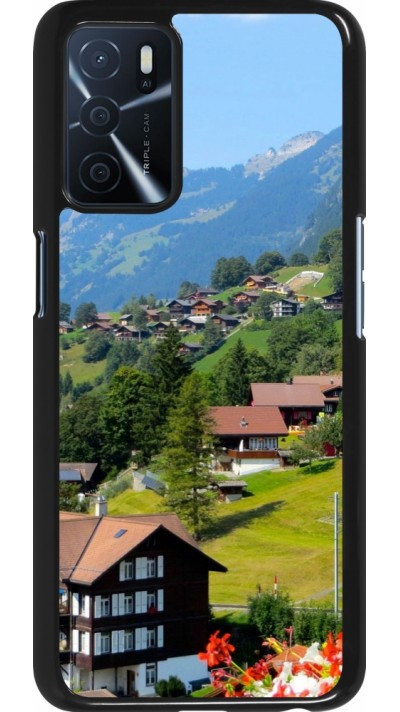 Coque OPPO A16s - Fête Nationale Suisse Paysage