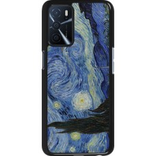 Coque OPPO A16s - Tableau art - La Nuit étoilée - Van Gogh