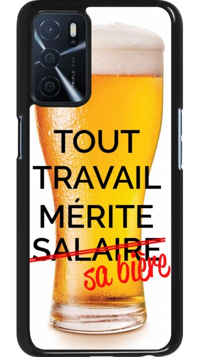 Coque Oppo A16s - Tout travail mérite sa bière