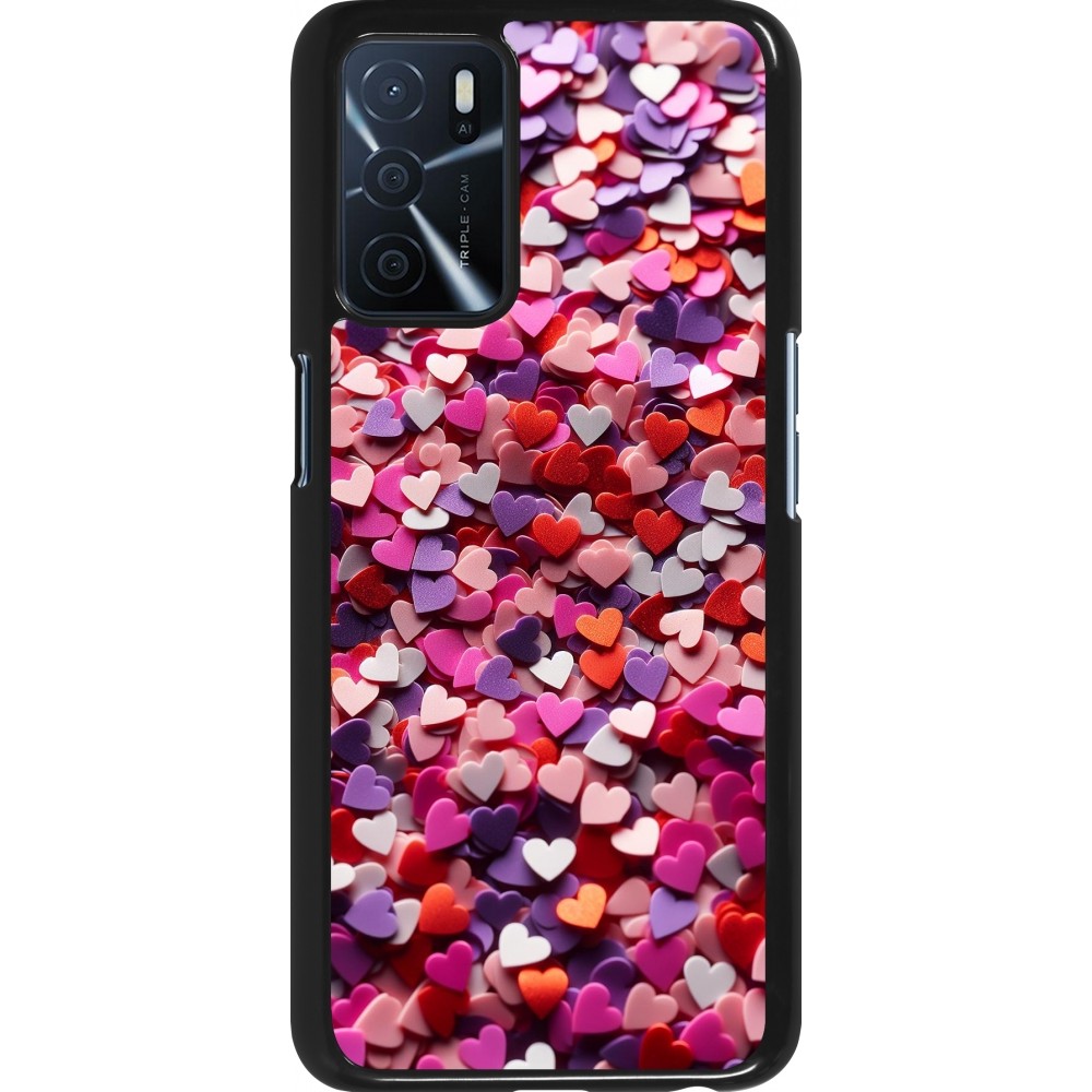 Coque OPPO A16s - Valentine 2025 Confetti