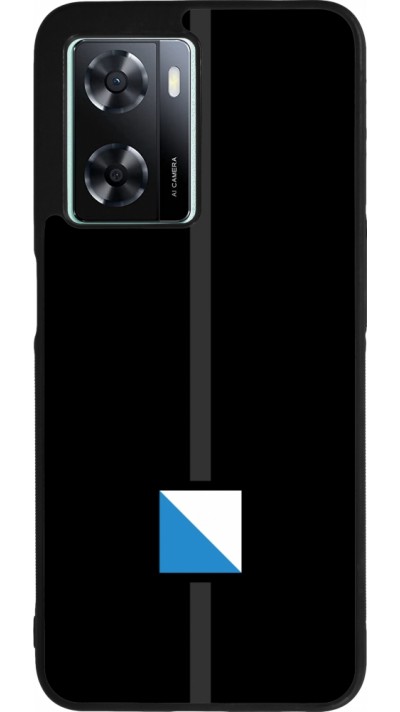 OPPO A57 5G Case Hülle - Silikon schwarz Kanton ZH schwarz