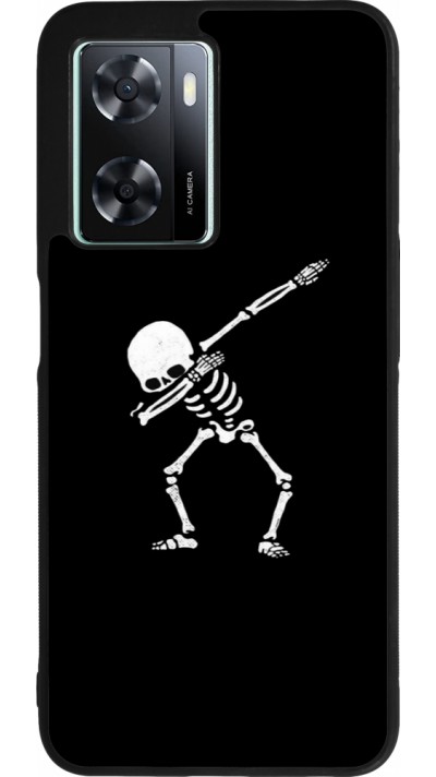 Coque OPPO A57 5G - Silicone rigide noir Halloween 19 09