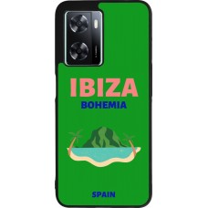 OPPO A57 5G Case Hülle - Silikon schwarz Pop Summer Destination Ibiza