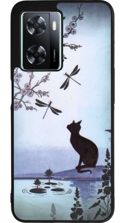 OPPO A57 5G Case Hülle - Silikon schwarz Spring 19 12