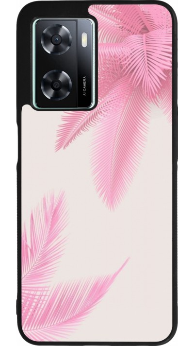 OPPO A57 5G Case Hülle - Silikon schwarz Summer 20 15
