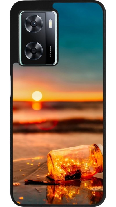 OPPO A57 5G Case Hülle - Silikon schwarz Summer 2021 16