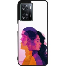 Coque OPPO A57 5G - Silicone rigide noir Womens day 2026 10
