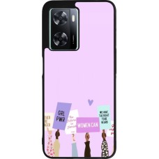 Coque OPPO A57 5G - Silicone rigide noir Womens day 2026 9