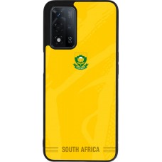 Coque OPPO A93s 5G - Silicone rigide noir Maillot de football Afrique du Sud 2026 personnalisable