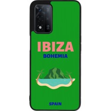Coque OPPO A93s 5G - Silicone rigide noir Pop Summer Destination Ibiza