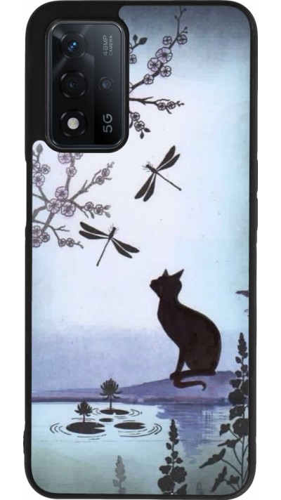 Coque OPPO A93s 5G - Silicone rigide noir Spring 19 12