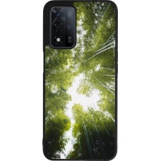 Coque OPPO A93s 5G - Silicone rigide noir Spring 23 forest blue sky
