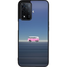Coque OPPO A93s 5G - Silicone rigide noir Spring 23 pink bus