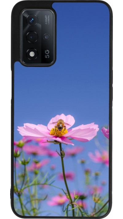 OPPO A93s 5G Case Hülle - Silikon schwarz Bee on a flower Spring 2026
