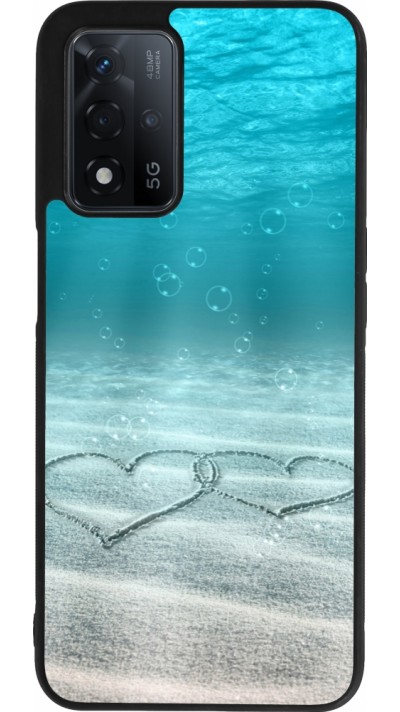 Coque OPPO A93s 5G - Silicone rigide noir Summer 18 19