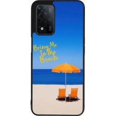 Coque OPPO A93s 5G - Silicone rigide noir Summer 2025 Bring me to the beach