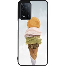 Coque OPPO A93s 5G - Silicone rigide noir Summer 2025 Cornet