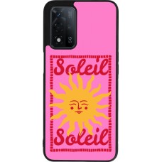 Coque OPPO A93s 5G - Silicone rigide noir Sun sun 2026