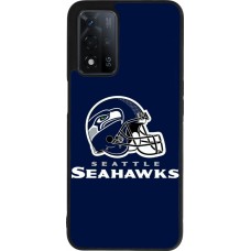 Coque OPPO A93s 5G - Silicone rigide noir Super Bowl 26 Seattle 3