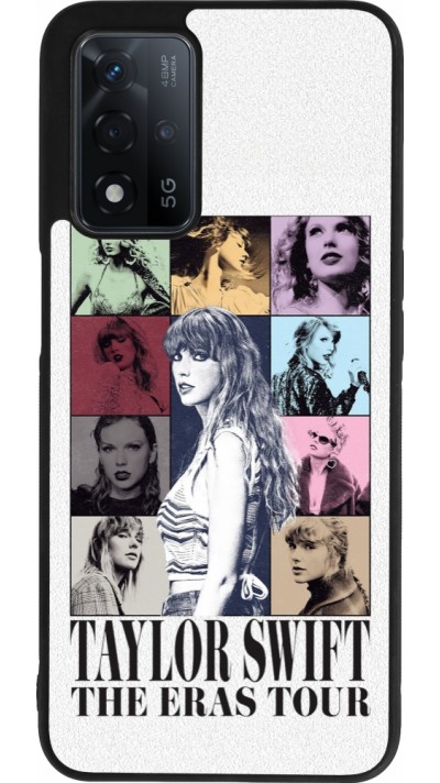 Coque OPPO A93s 5G - Silicone rigide noir Taylor Swift The Eras Tour