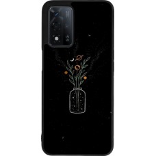Coque OPPO A93s 5G - Silicone rigide noir Vase black