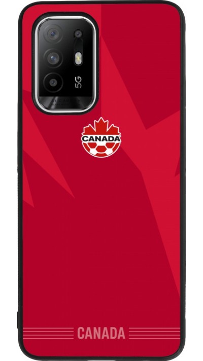 OPPO F19 Pro+ Case Hülle - Silikon schwarz Kanada 2026 personalisierbares Fussballtrikot