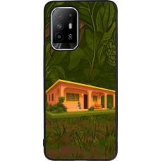 Coque OPPO F19 Pro+ - Silicone rigide noir Benitos house DTMF