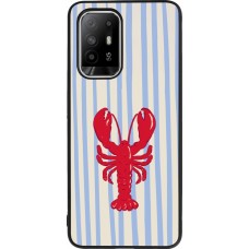 Coque OPPO F19 Pro+ - Silicone rigide noir Red lobster 2026