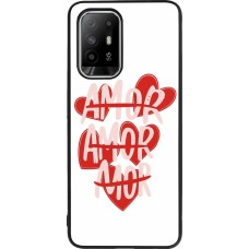 Coque OPPO F19 Pro+ - Silicone rigide noir Saint Valentines Day 26 Amor