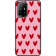 Coque OPPO F19 Pro+ - Silicone rigide noir Saint Valentines Day 26 Pattern heart
