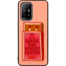 Coque OPPO F19 Pro+ - Silicone rigide noir Saint Valentines Day 26 Perfect Match