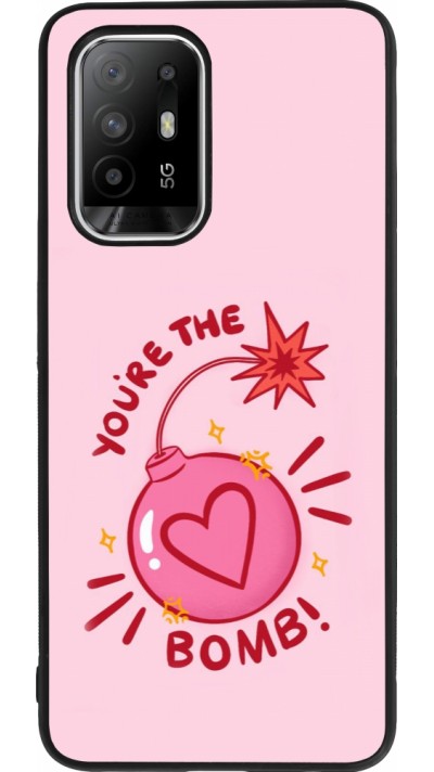 Coque OPPO F19 Pro+ - Silicone rigide noir Saint Valentines Day 26 You are the bomb