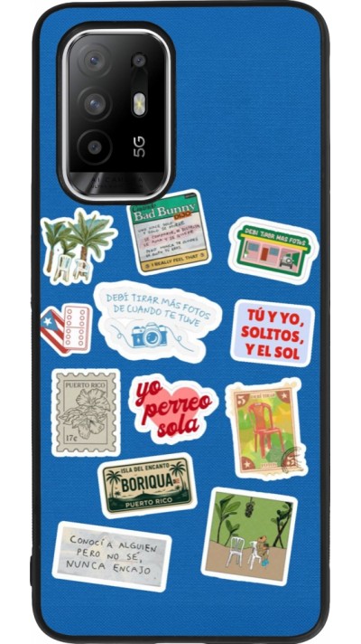 OPPO F19 Pro+ Case Hülle - Silikon schwarz Seals of the Dominican Republic DTMF
