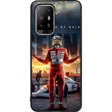 Coque OPPO F19 Pro+ - Silicone rigide noir Senna The King of Rain