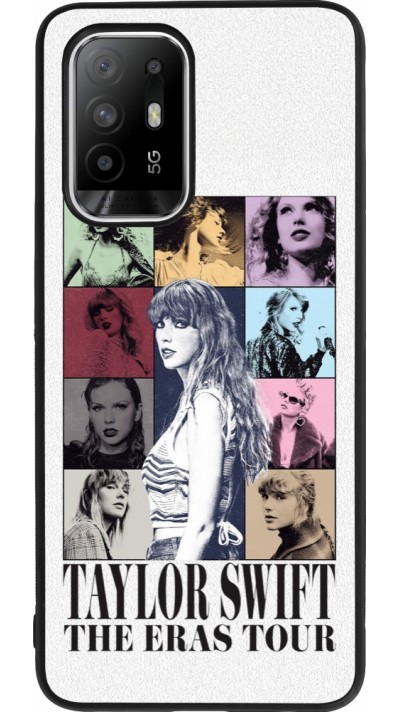 Coque OPPO F19 Pro+ - Silicone rigide noir Taylor Swift The Eras Tour
