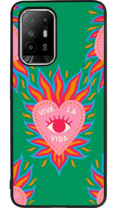 Coque OPPO F19 Pro+ - Silicone rigide noir Viva la vida 2026