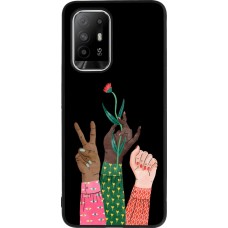 Coque OPPO F19 Pro+ - Silicone rigide noir Womens day 2026 2